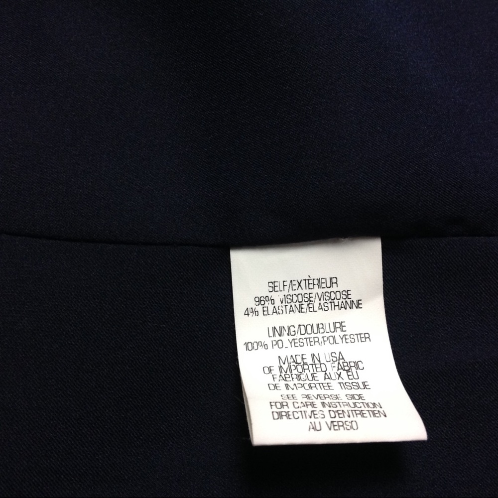 Theory Open Front Blazer Size 2 Black - image 4